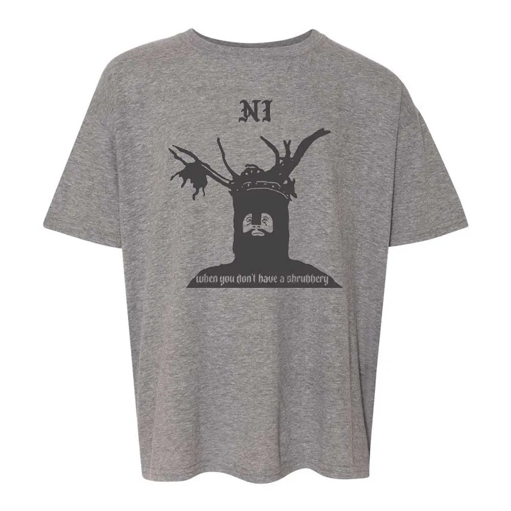 Ni When you don't have a shrubbery - Graphite Heather - 18