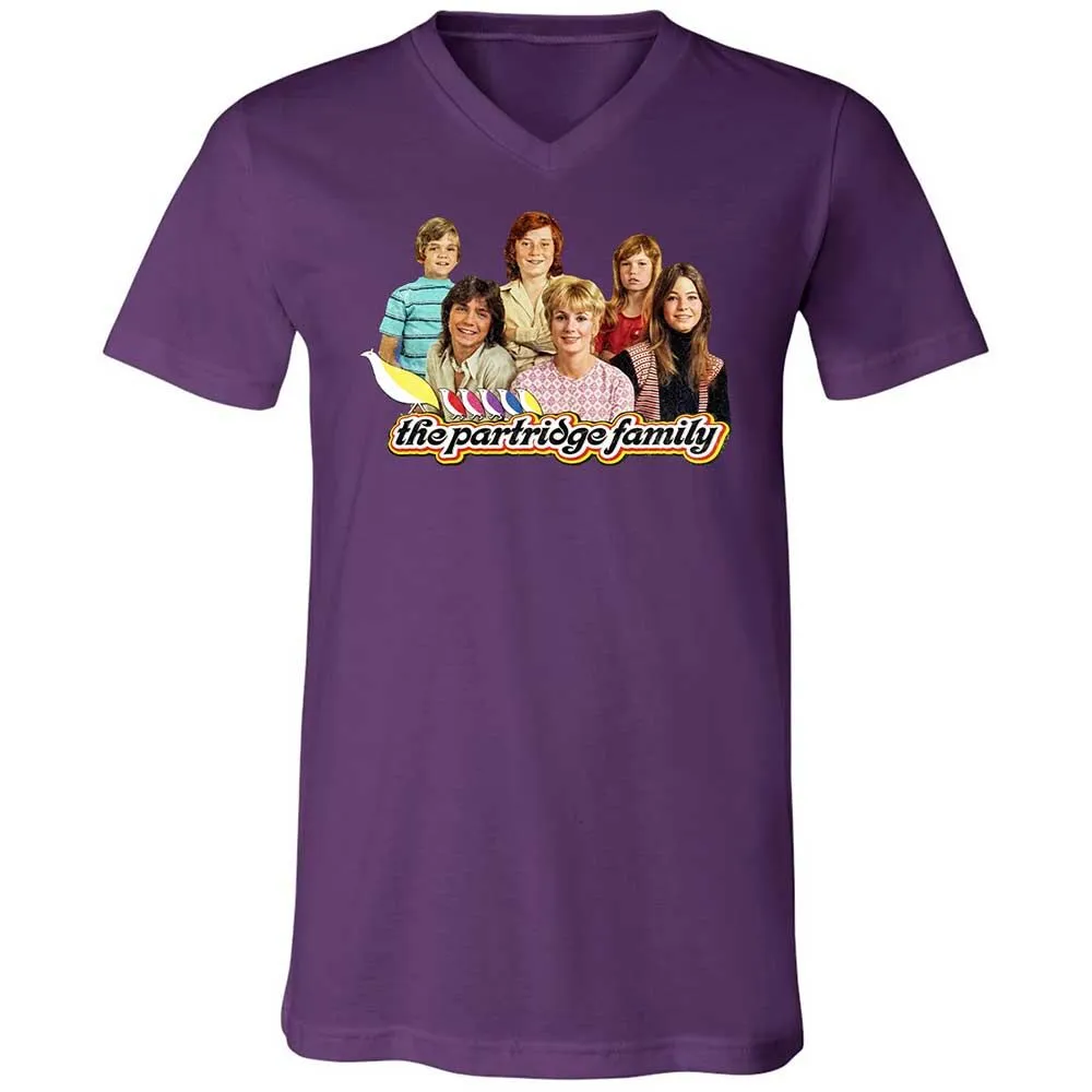 Unisex V-Neck T-Shirt - DT9ME8YH - Team Purple - 10