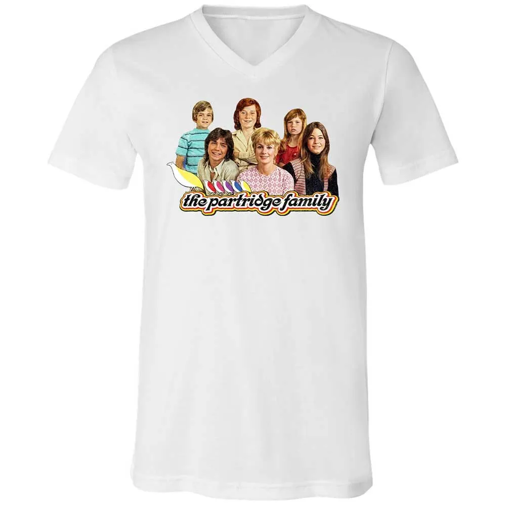 Unisex V-Neck T-Shirt - DT9ME8YH - White - 16