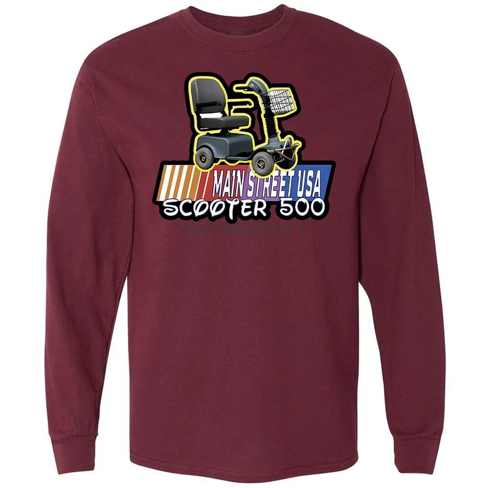 Long Sleeve T-Shirt - A2VVH3CK - Maroon - 16