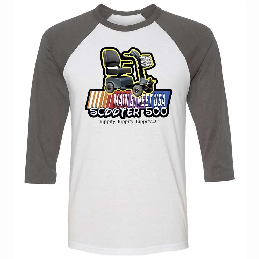 Unisex 3/4 Baseball Tee - 2NSK57L4 - White/Asphalt - 2