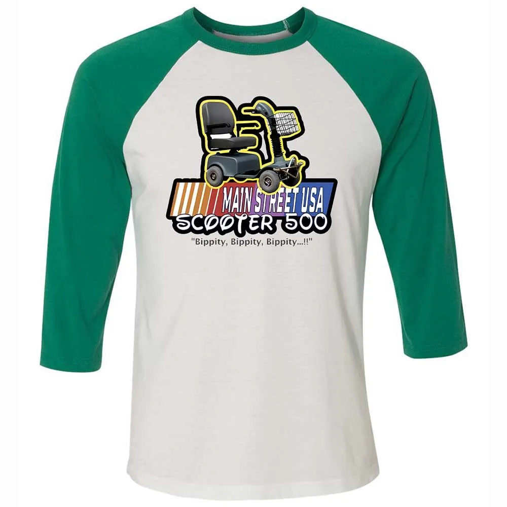 Unisex 3/4 Baseball Tee - 2NSK57L4 - White/Kelly - 6