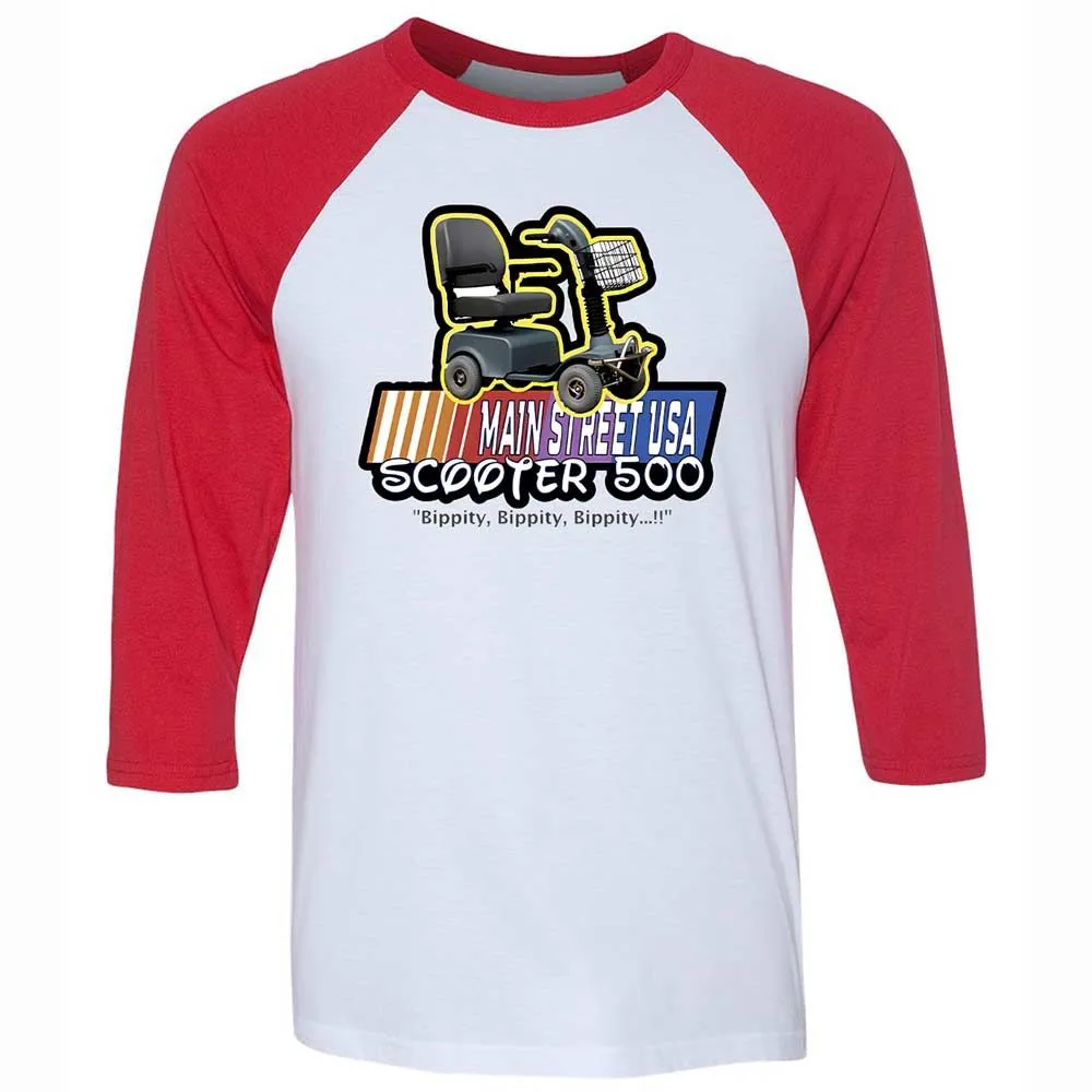 Unisex 3/4 Baseball Tee - 2NSK57L4 - White/Red - 9