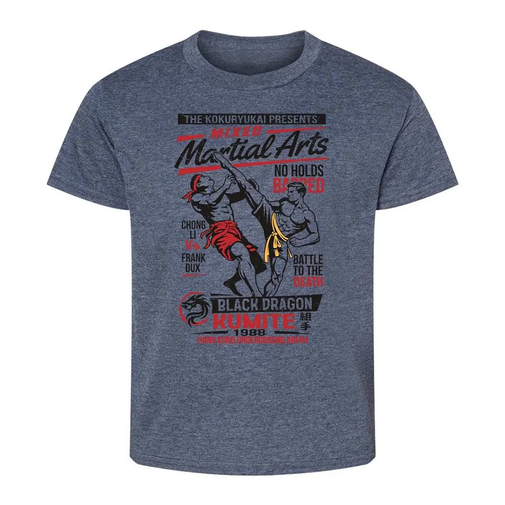 Kids T-Shirt - S5C54PLX - Heather Navy - 15