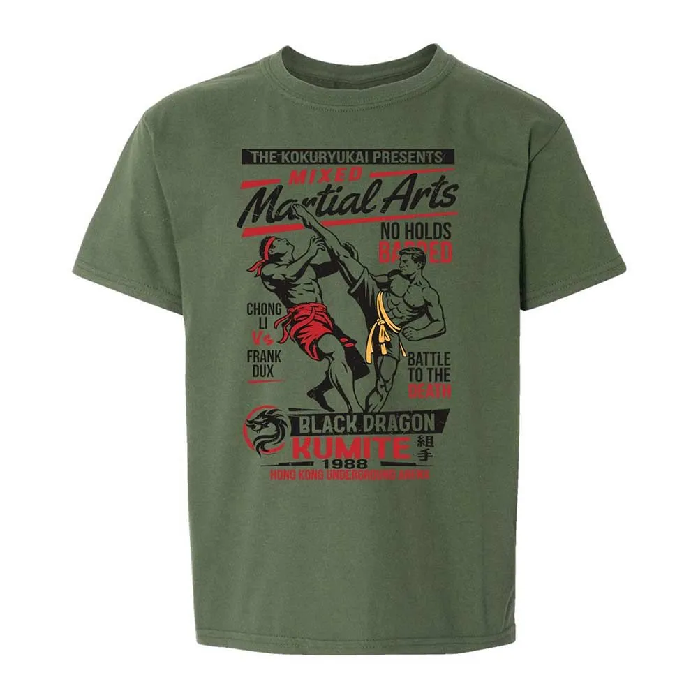 Kids T-Shirt - S5C54PLX - Military Green - 20