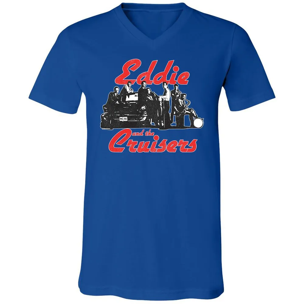 Unisex V-Neck T-Shirt - 3EGSKNKS - True Royal - 3