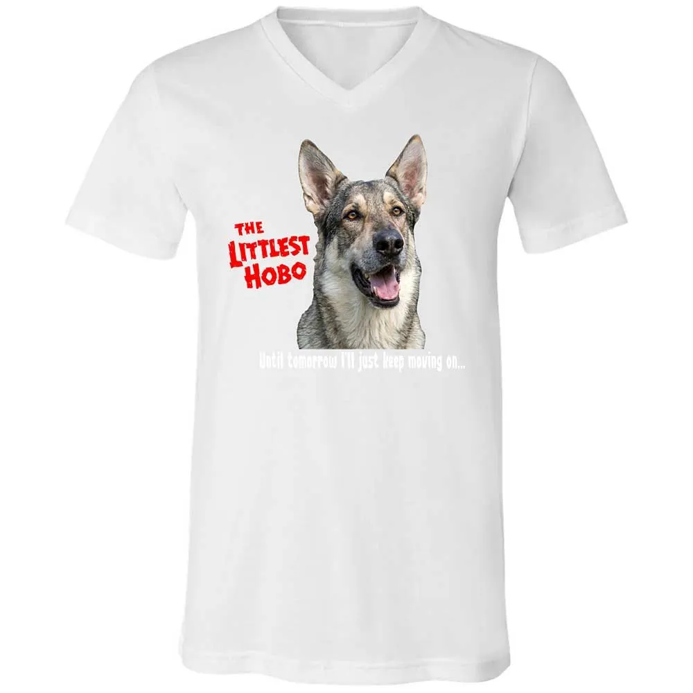 Unisex V-Neck T-Shirt - 17QFAPH8 - White - 16