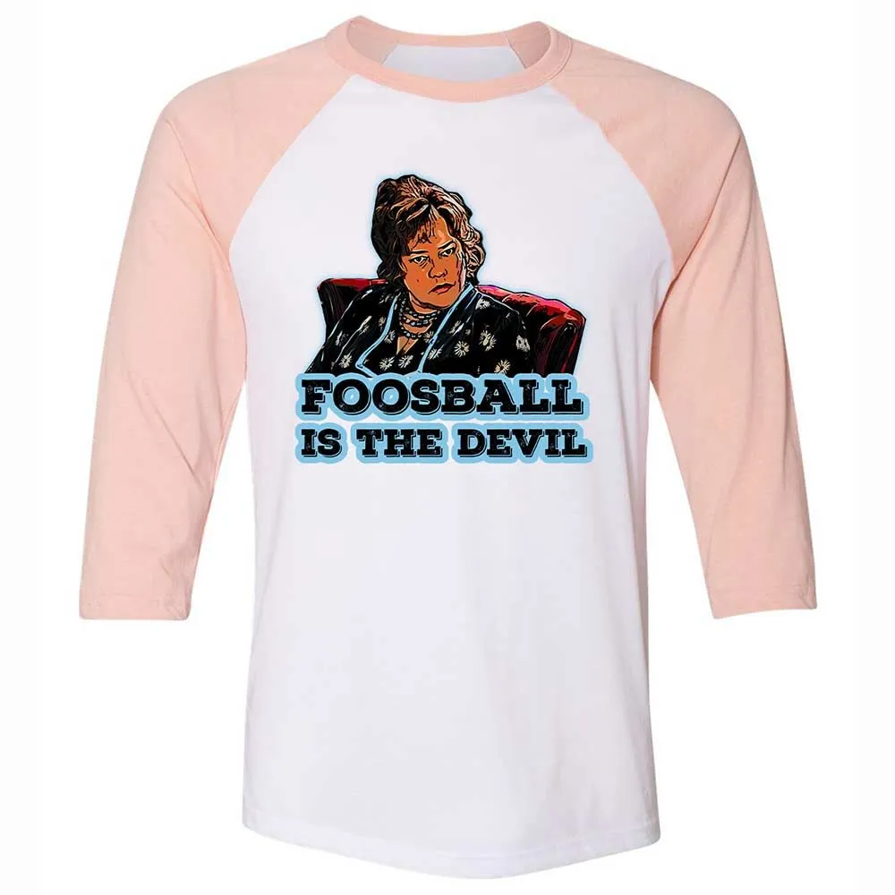 Unisex 3/4 Baseball Tee - A6UG2GMX - White/Heather Peach - 5