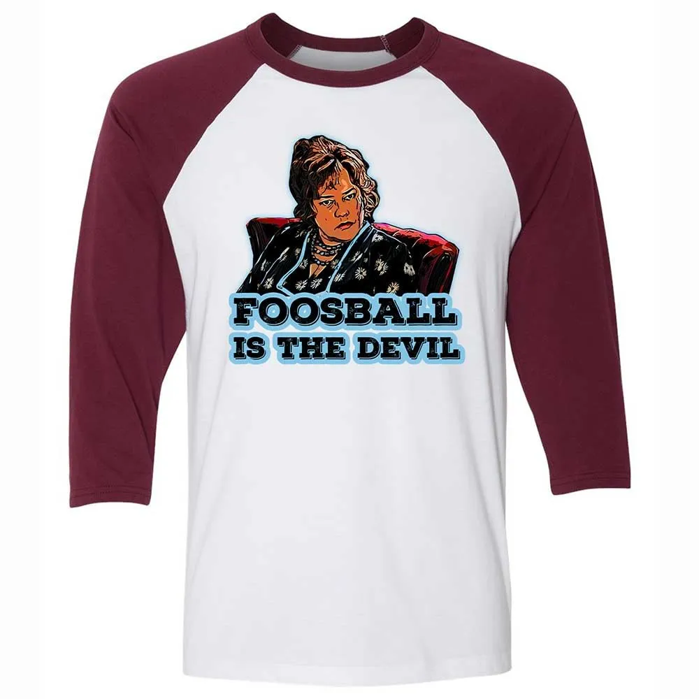 Unisex 3/4 Baseball Tee - A6UG2GMX - White/Maroon - 7