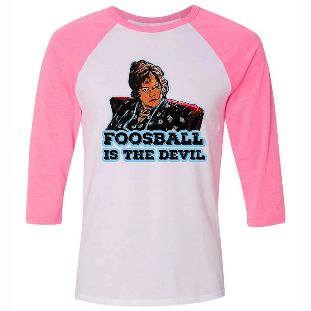 Unisex 3/4 Baseball Tee - A6UG2GMX - White/Neon Pink - 12