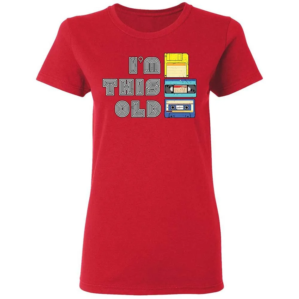 Women's T-Shirt - Black - Red - 9