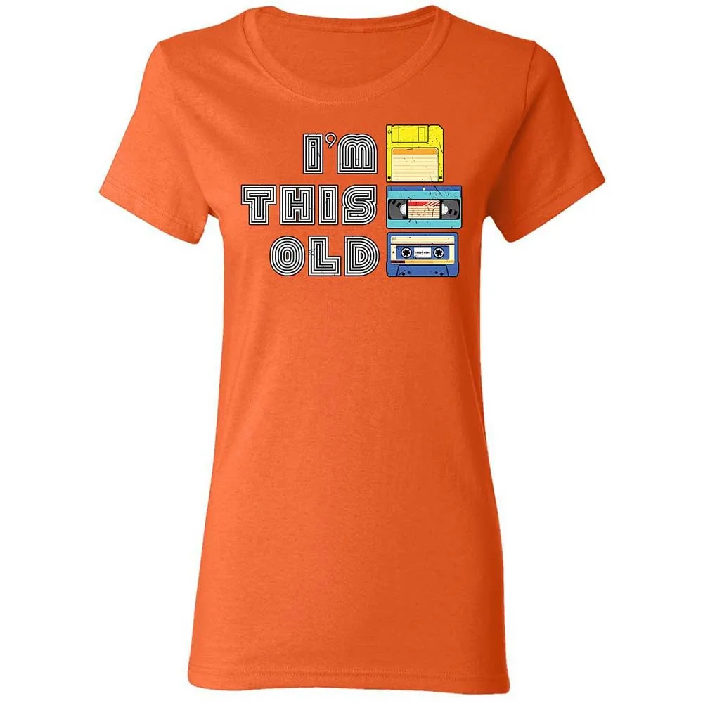 Women's T-Shirt - Black - Orange - 12