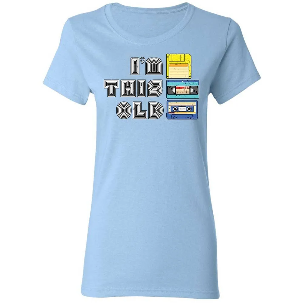 Women's T-Shirt - Black - Light Blue - 13