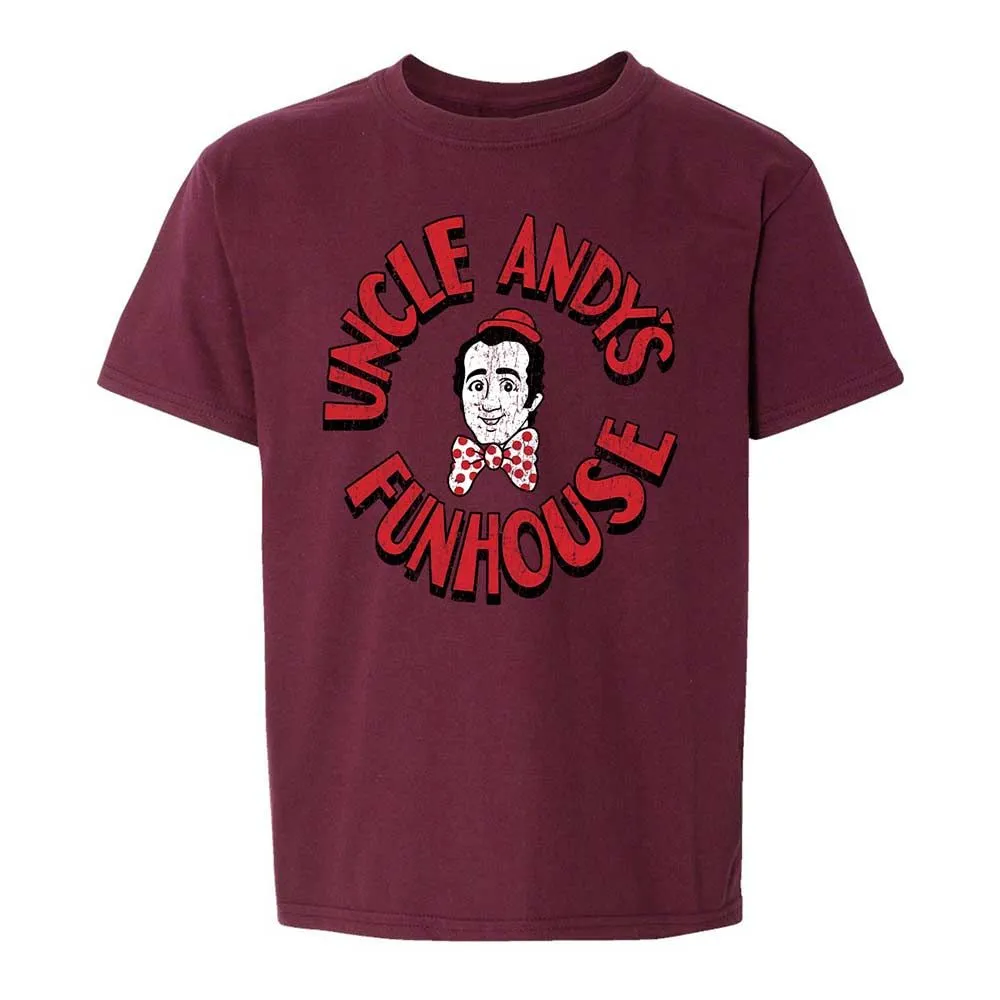 Kids T-Shirt - 2BXEQQM5 - Maroon - 19