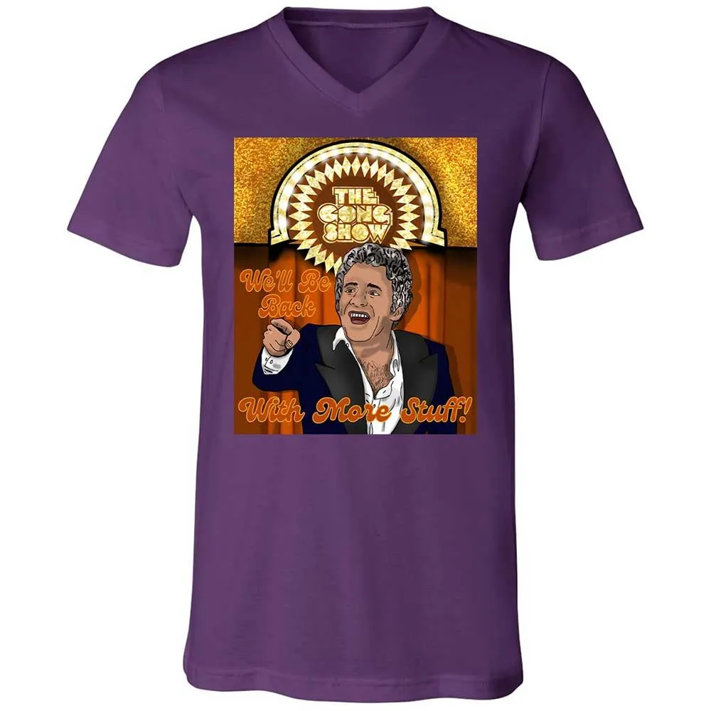 Unisex V-Neck T-Shirt - NYAGUJ15 - Team Purple - 10