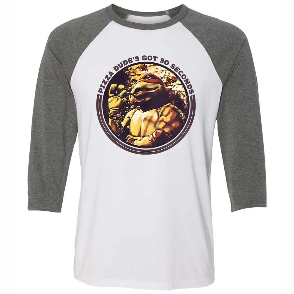 Unisex 3/4 Baseball Tee - UHP5MF2B - White/Deep Heather - 11