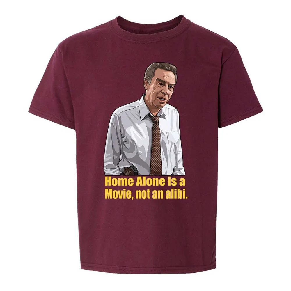 Kids T-Shirt - 6L6DPABG - Maroon - 14