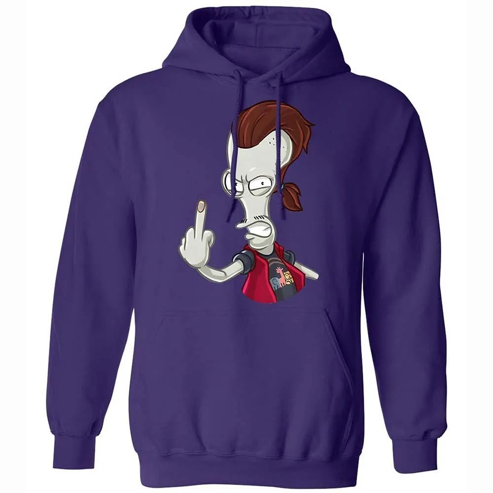 Classic Unisex Hoodie - UF1L7RK8 - Purple - 10