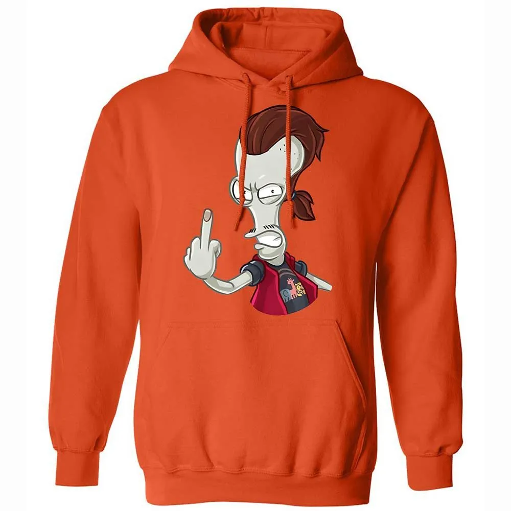 Classic Unisex Hoodie - UF1L7RK8 - Orange - 12