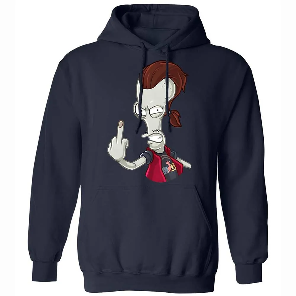 Classic Unisex Hoodie - UF1L7RK8 - Navy - 15