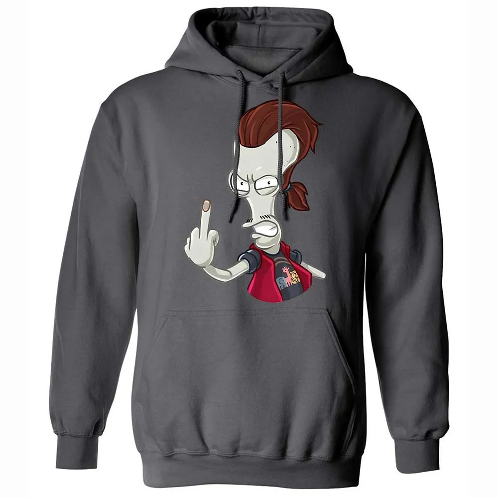 Classic Unisex Hoodie - UF1L7RK8 - Charcoal - 20