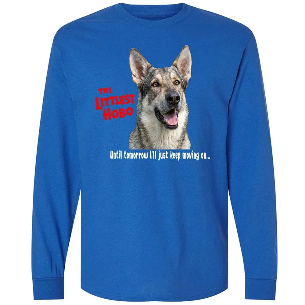 Long Sleeve T-Shirt - HJWBSS6U - Royal - 3