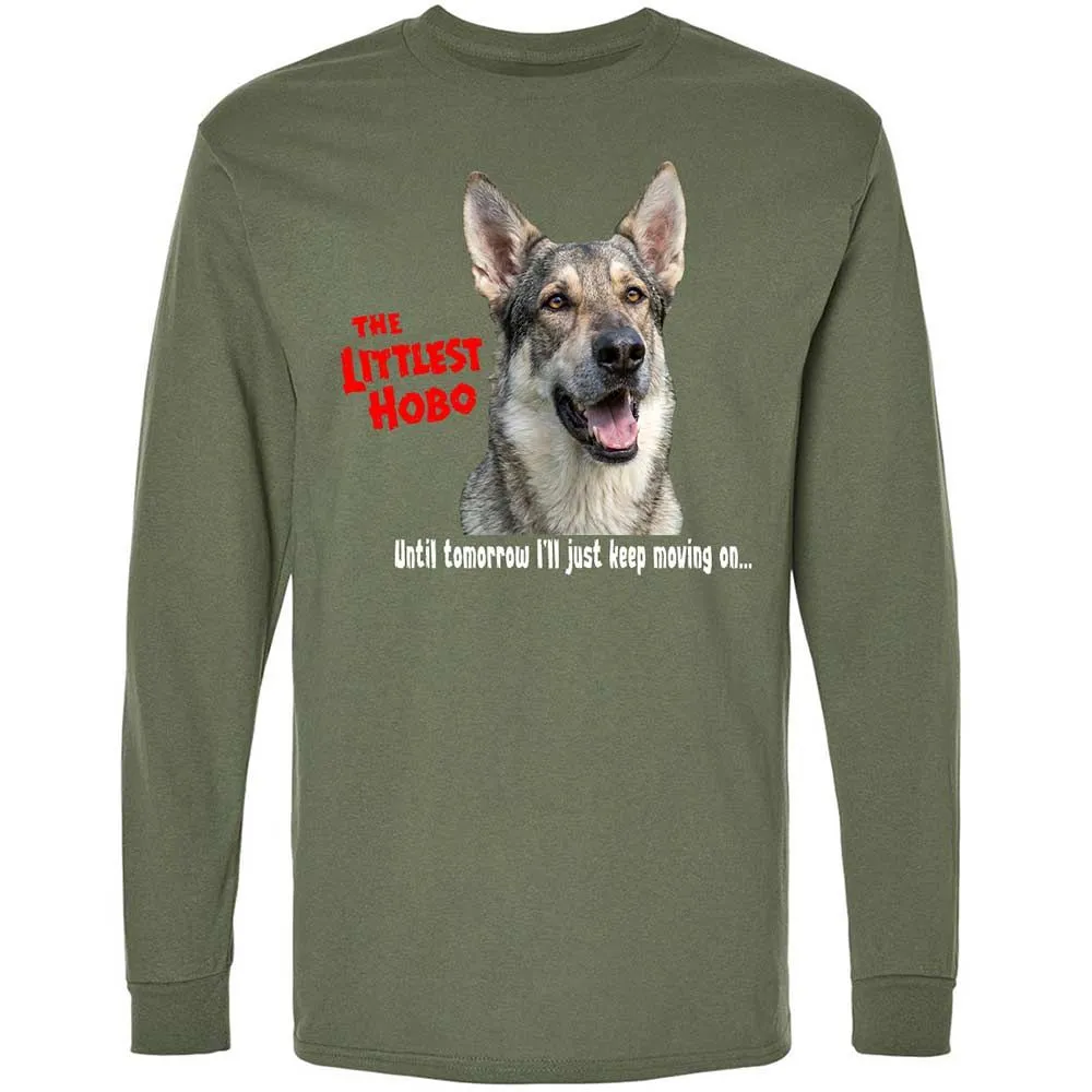 Long Sleeve T-Shirt - HJWBSS6U - Military Green - 9