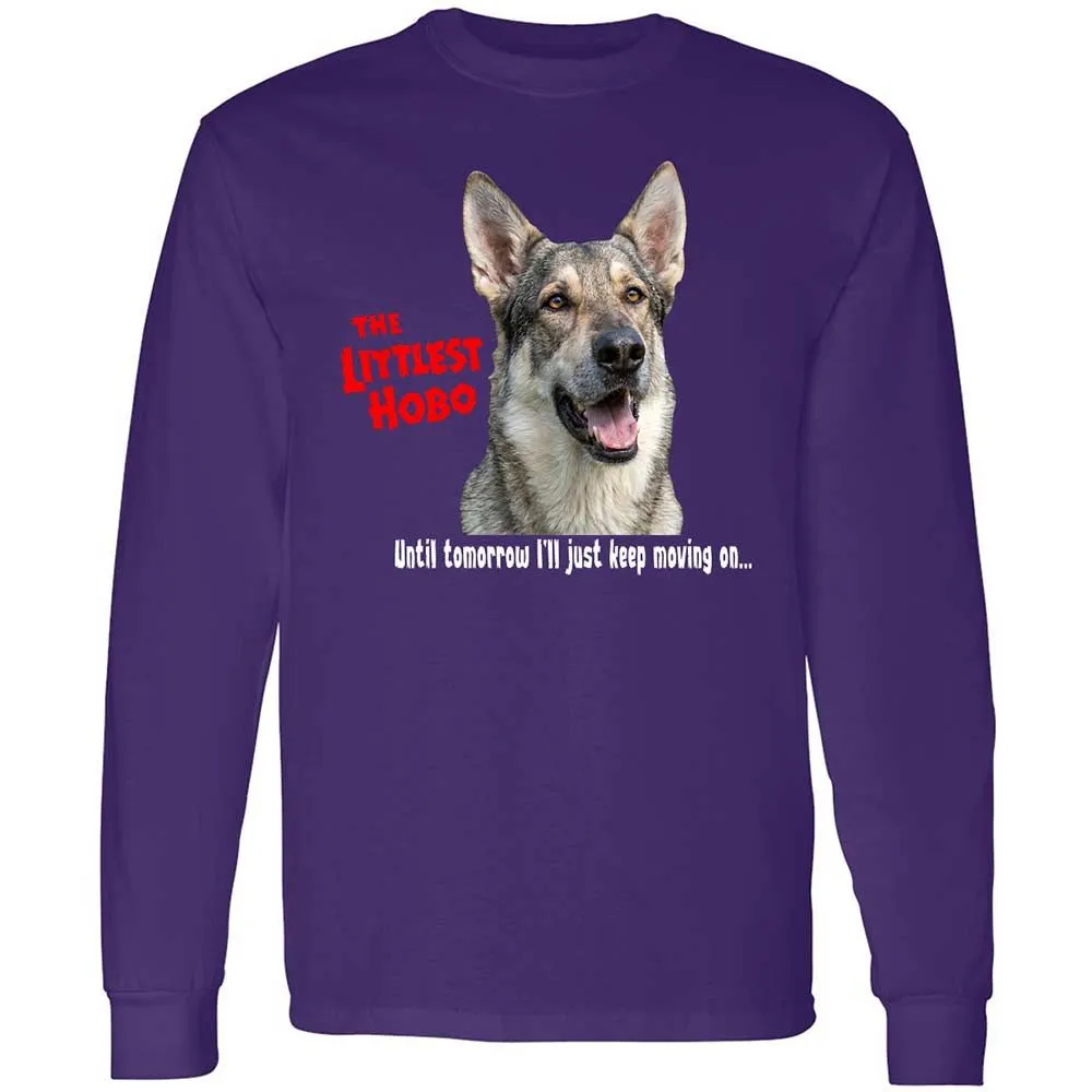 Long Sleeve T-Shirt - HJWBSS6U - Purple - 12