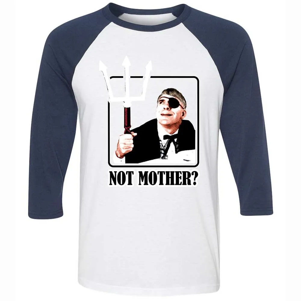 Not Mother? - White/Navy - 8