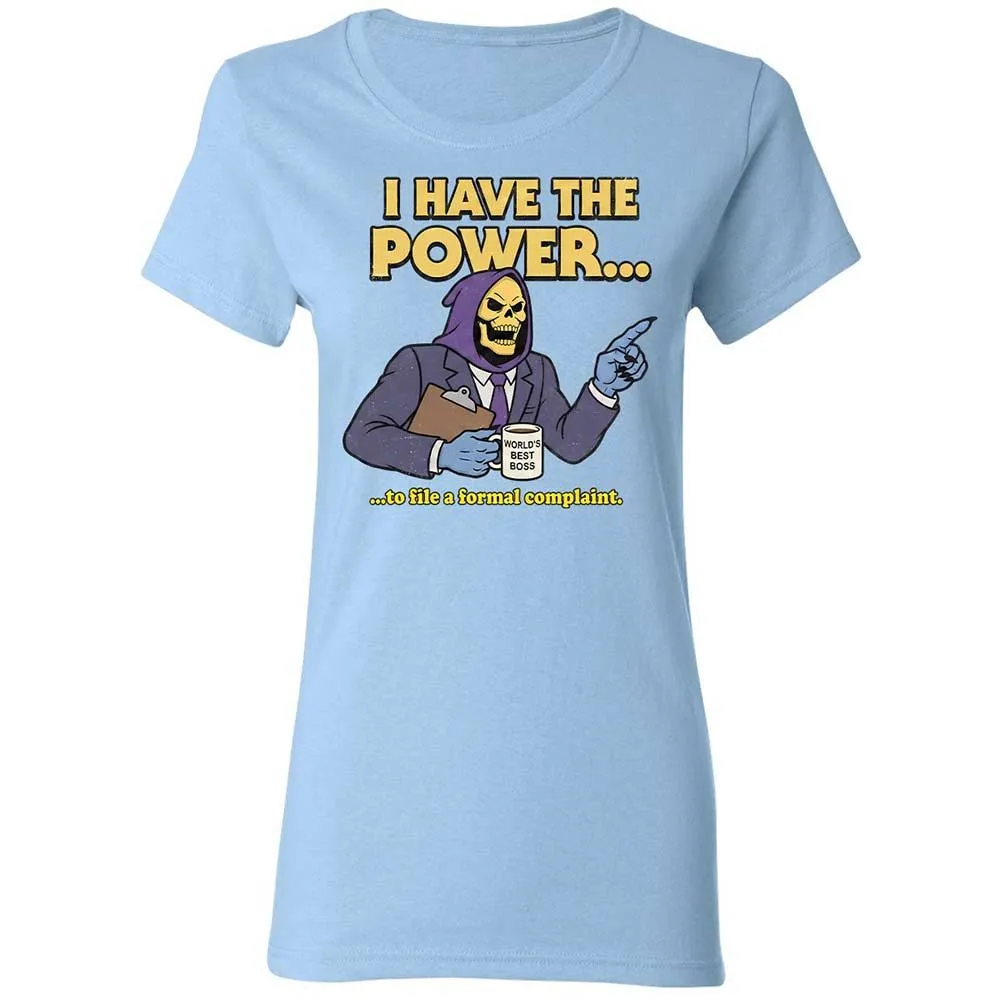 Women's T-Shirt - FU9UZRSV - Light Blue - 6