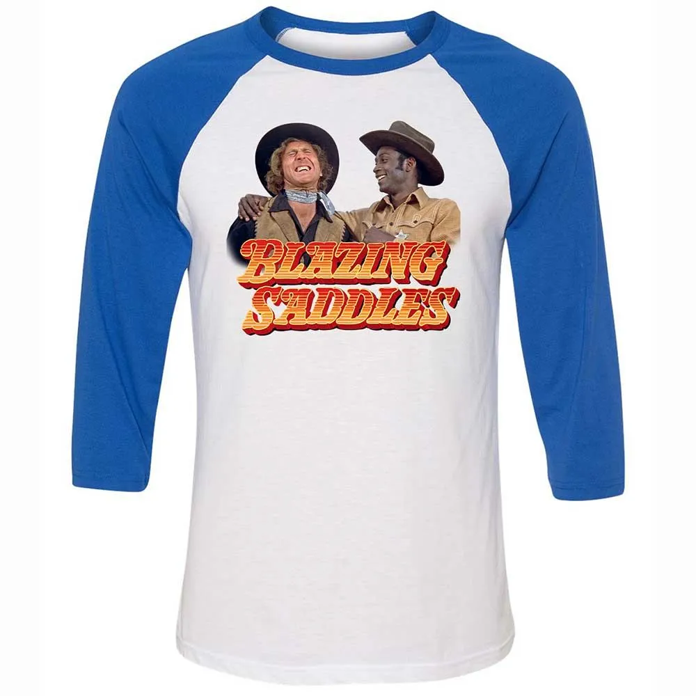 Unisex 3/4 Baseball Tee - X5F81FTU - White/True Royal - 10