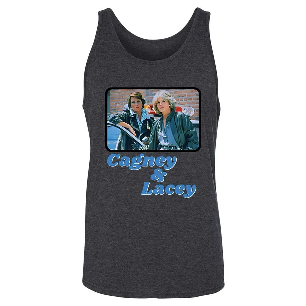 Unisex Jersey Tank - QBPE9UN1 - Dark Grey Heather - 5