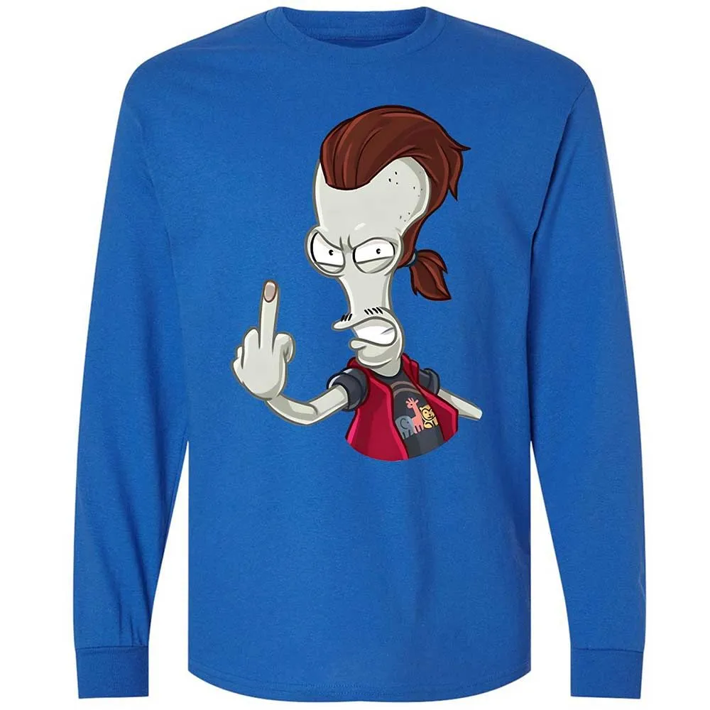 Long Sleeve T-Shirt - WMJ21X1M - Royal - 7
