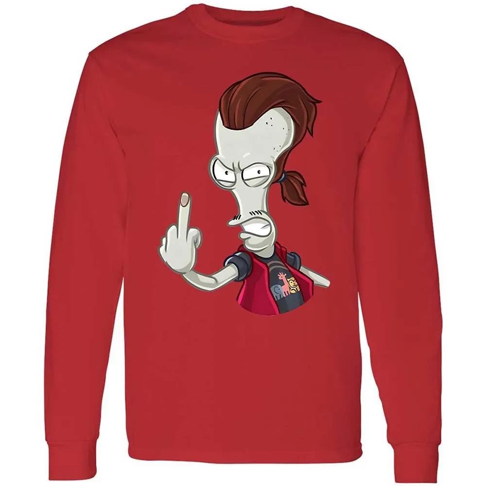 Long Sleeve T-Shirt - WMJ21X1M - Red - 8