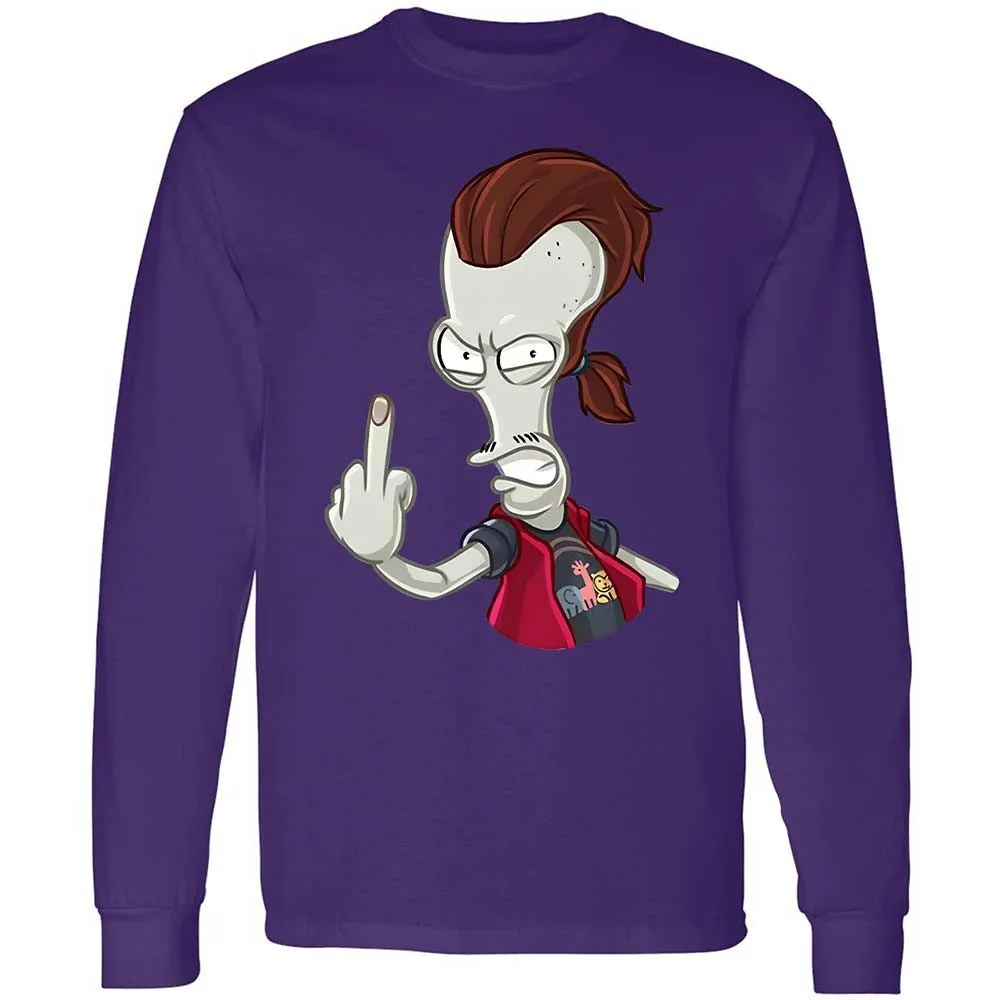 Long Sleeve T-Shirt - WMJ21X1M - Purple - 9