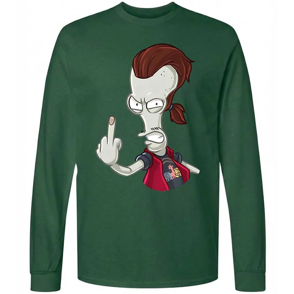 Long Sleeve T-Shirt - WMJ21X1M - Forest Green - 14