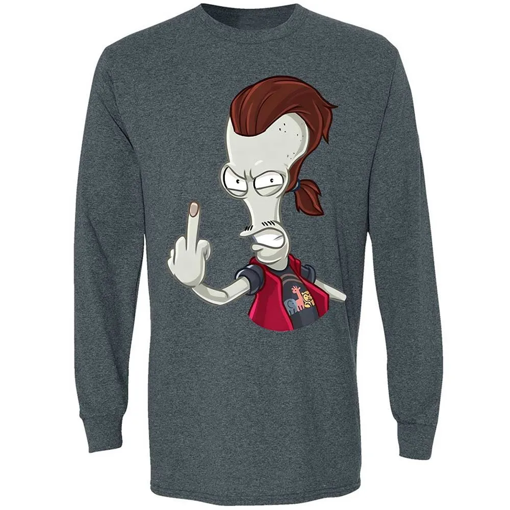 Long Sleeve T-Shirt - WMJ21X1M - Dark Heather - 15