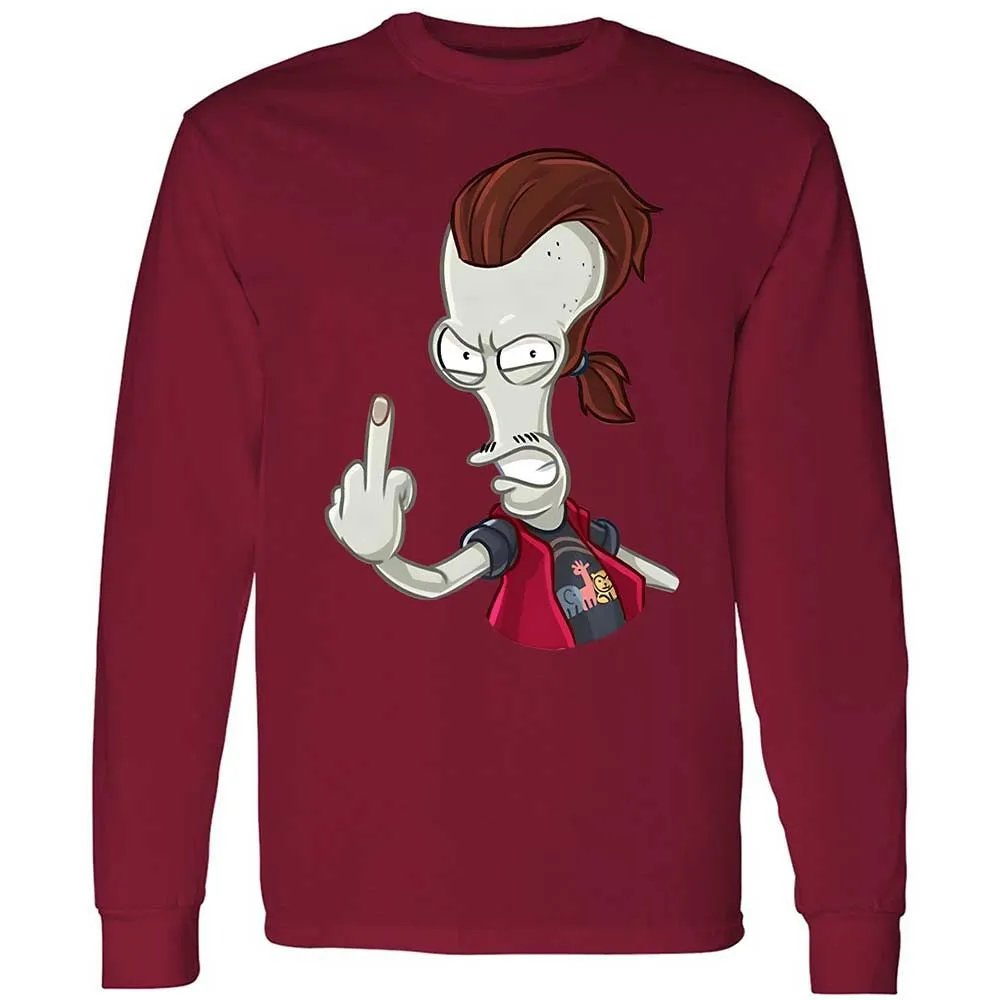 Long Sleeve T-Shirt - WMJ21X1M - Cardinal Red - 17