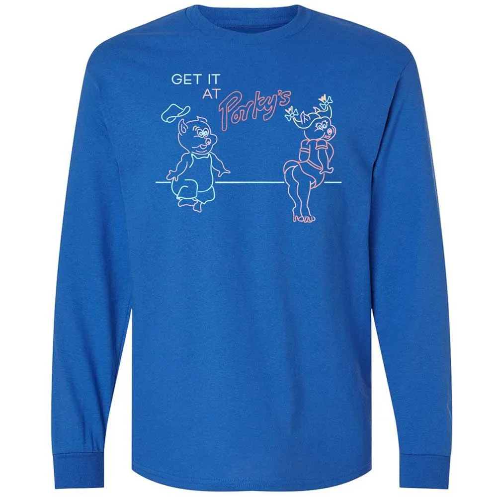 Long Sleeve T-Shirt - D5ZYC1RV - Royal - 3