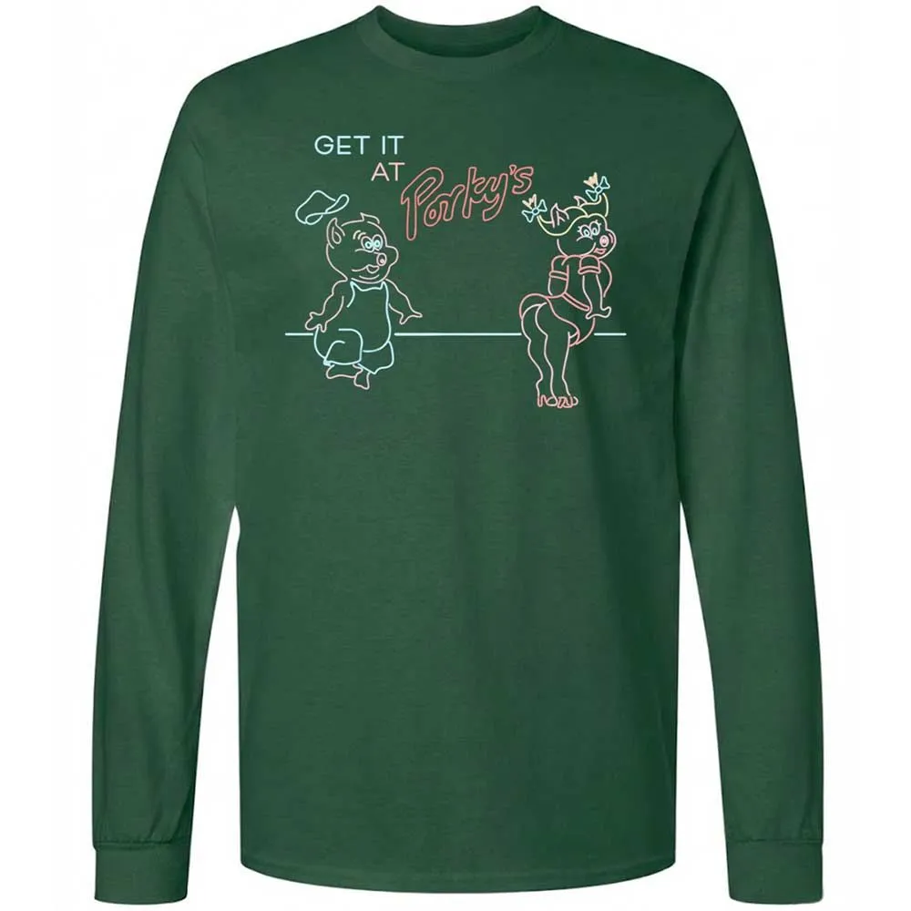 Long Sleeve T-Shirt - D5ZYC1RV - Forest Green - 4