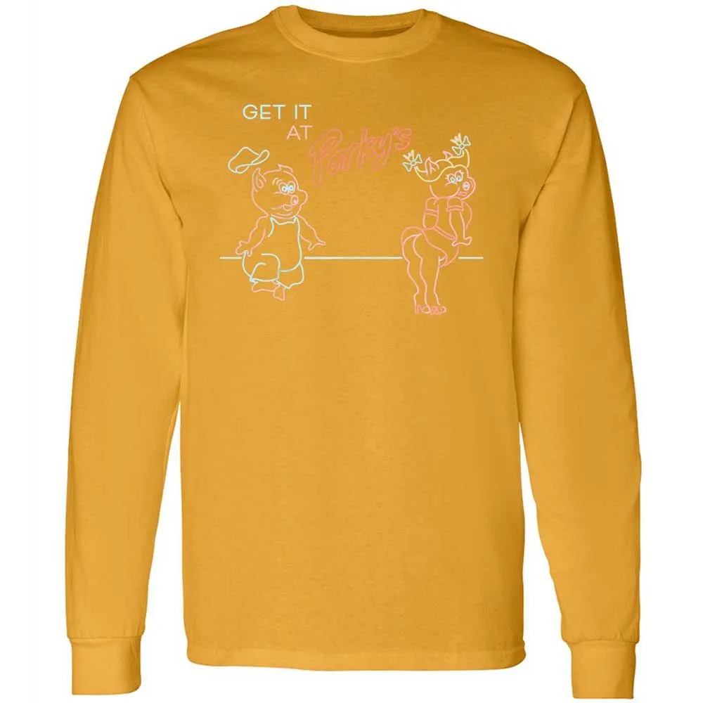 Long Sleeve T-Shirt - D5ZYC1RV - Gold - 13