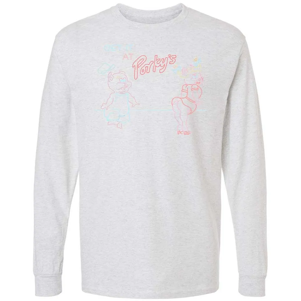 Long Sleeve T-Shirt - D5ZYC1RV - Ash - 14