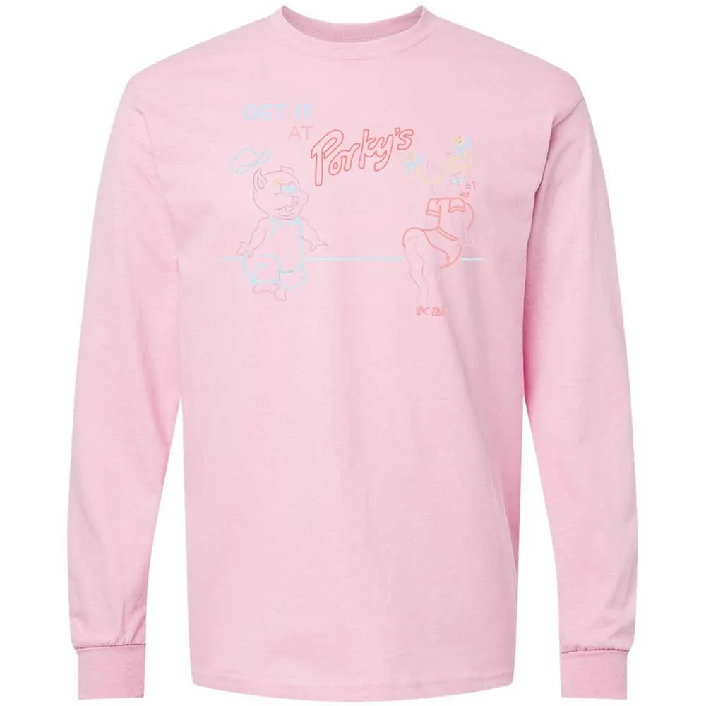 Long Sleeve T-Shirt - D5ZYC1RV - Light Pink - 16