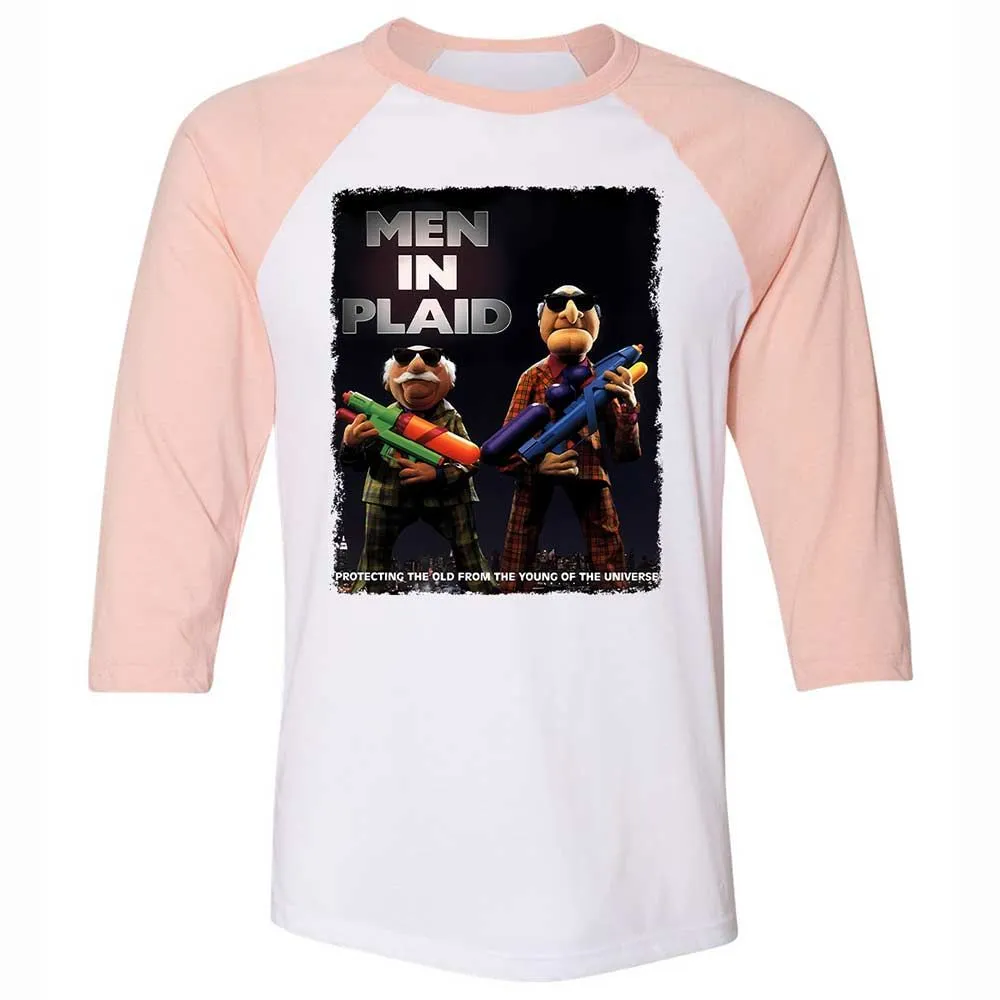 Men in Plaid - White/Heather Peach - 5