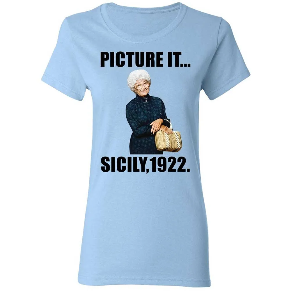 Women's T-Shirt - J2GU3Q2A - Light Blue - 6