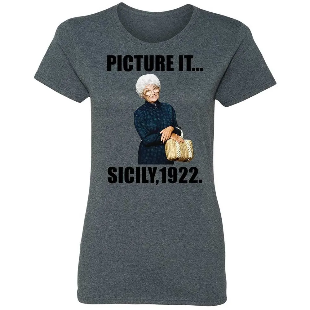 Women's T-Shirt - J2GU3Q2A - Dark Heather - 16