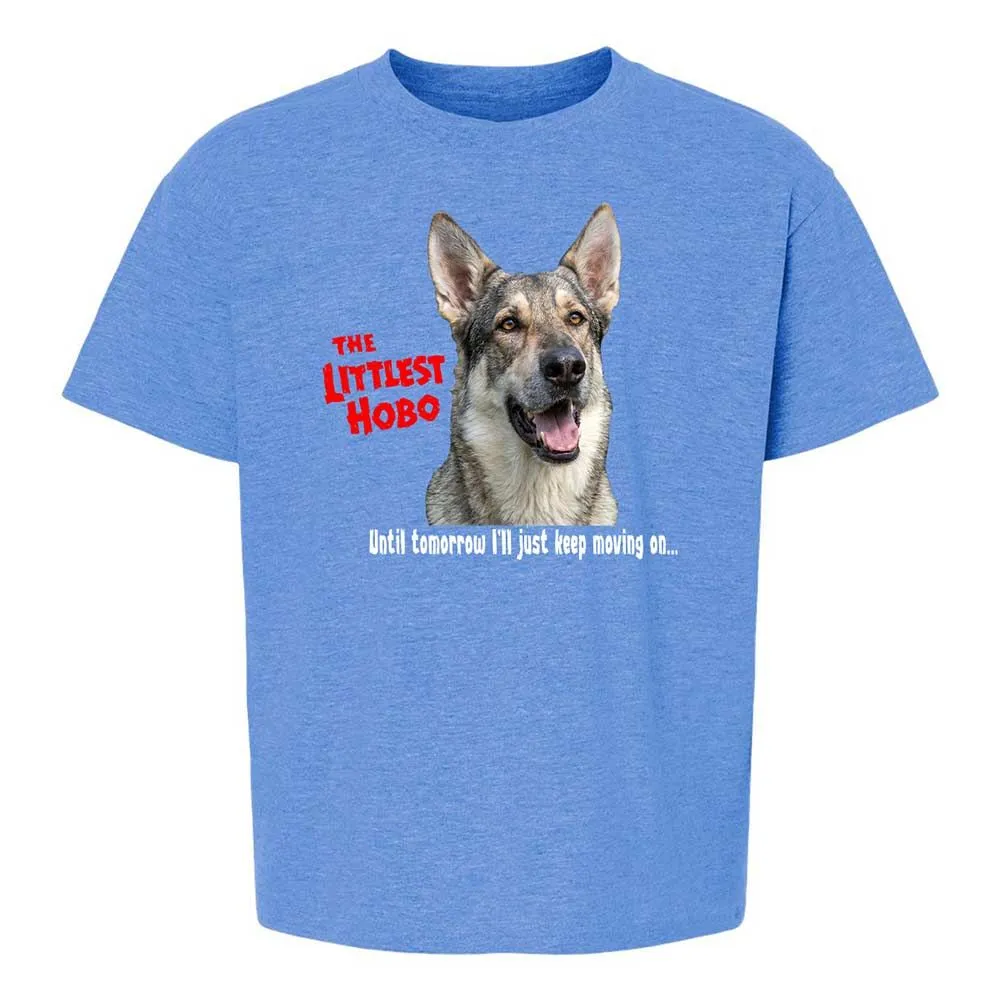 Kids T-Shirt - 8E73Q3SZ - Heather Royal - 13