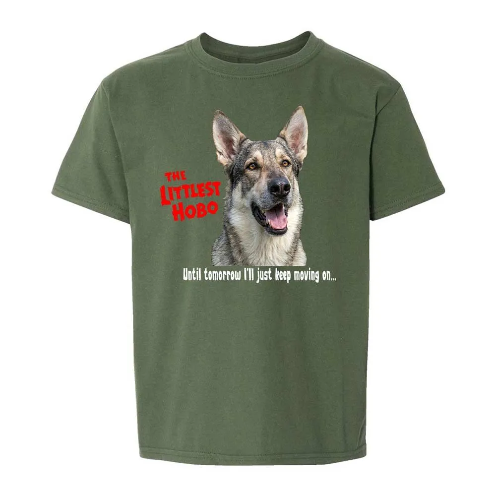 Kids T-Shirt - 8E73Q3SZ - Military Green - 19