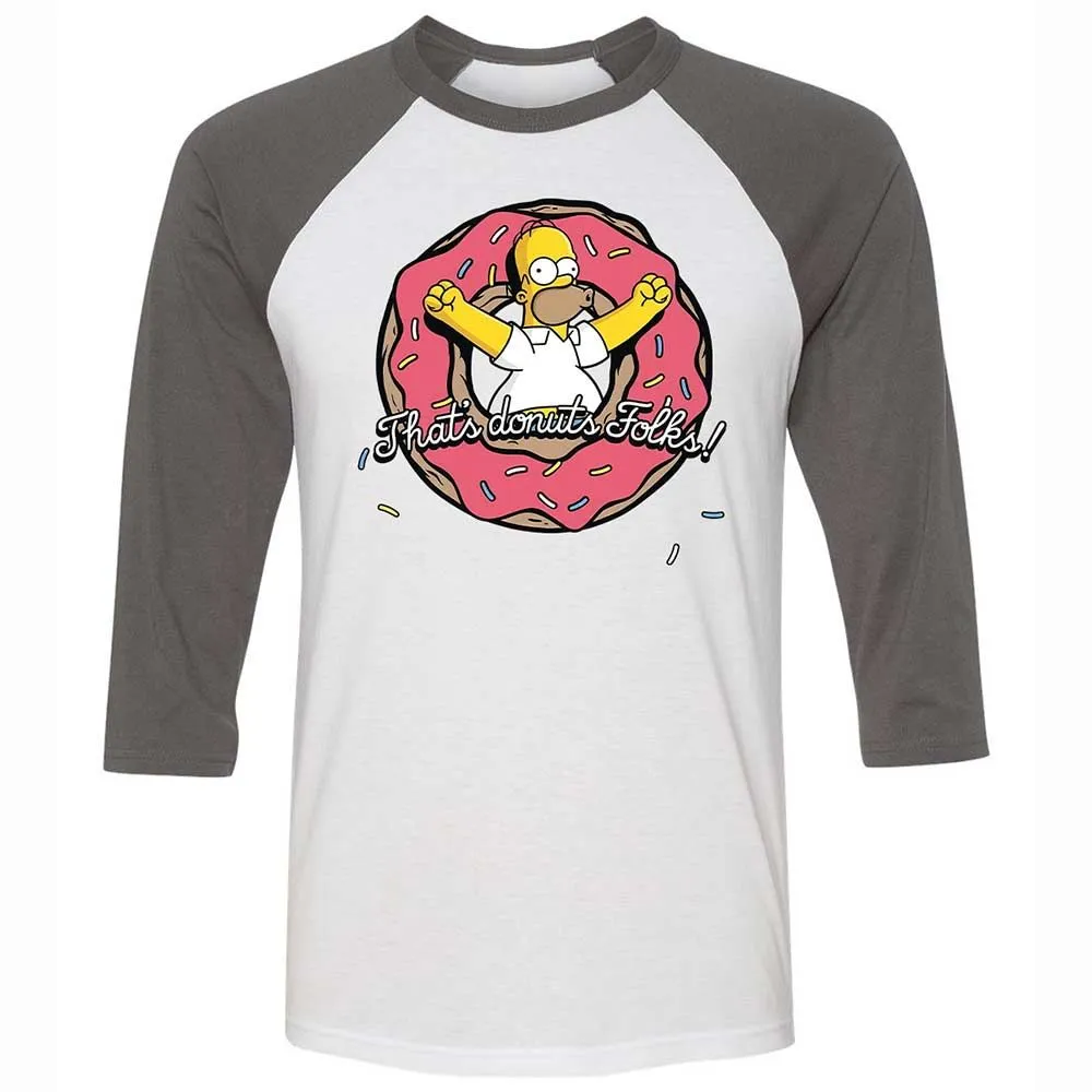 Unisex 3/4 Baseball Tee - 8XHB3RK2 - White/Asphalt - 2