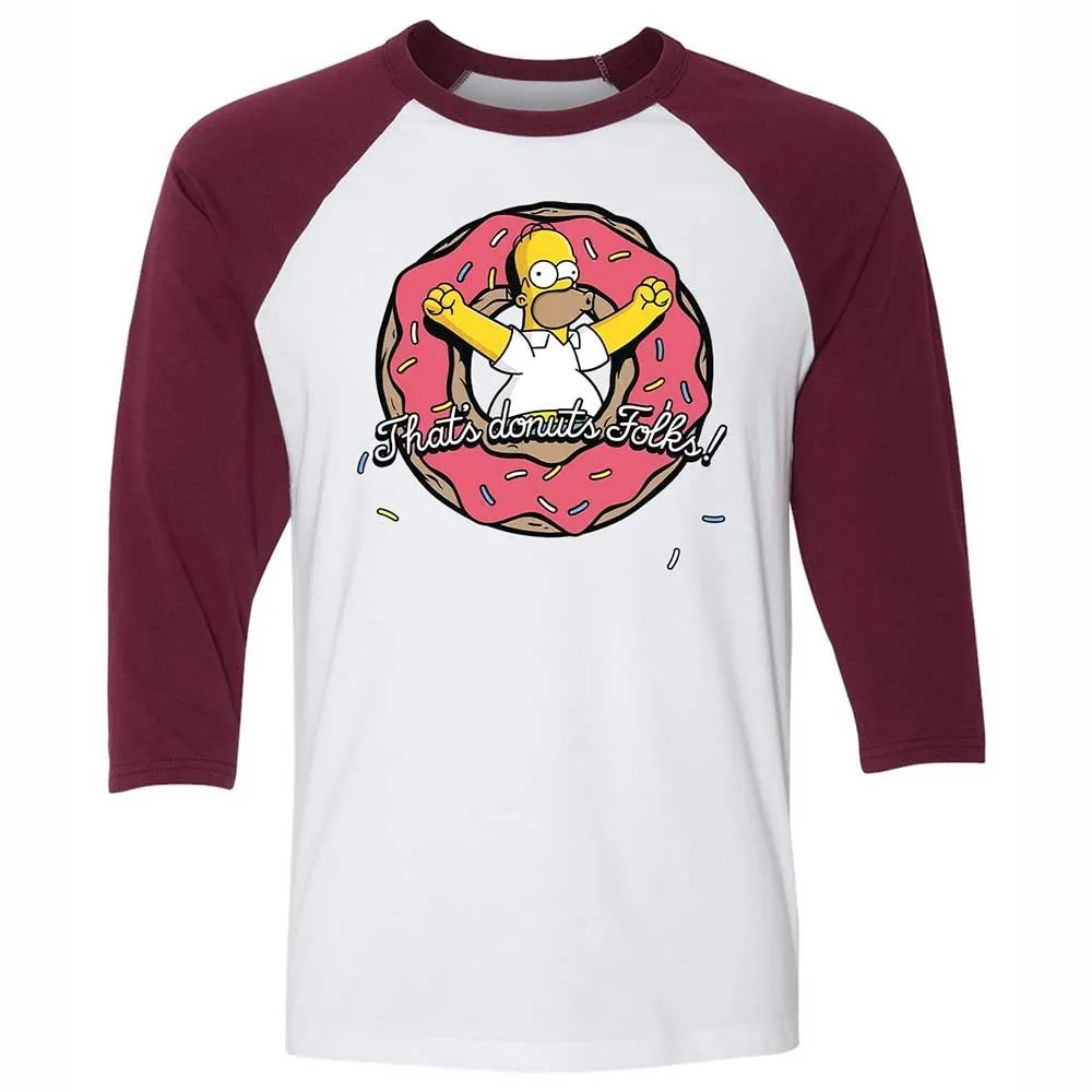 Unisex 3/4 Baseball Tee - 8XHB3RK2 - White/Maroon - 7